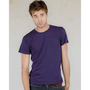 Alternative Men's Destroyed T-Shirt - Dark/All Blue, Indigo