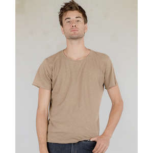Alternative Men's Destroyed T-Shirt - Dark/All Clay, Georgia Heather