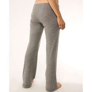 Alternative Women's Eco-Heather Long Pants - Dark/All Gray, Eco Heather