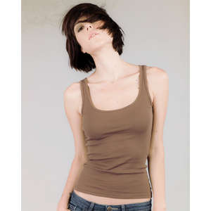 Alternative Women's Beater Tank - Dark/All Taupe