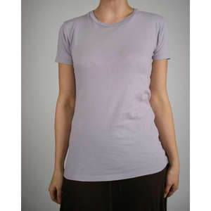 Alternative Women's Basic Crew - Dark/All Orchid