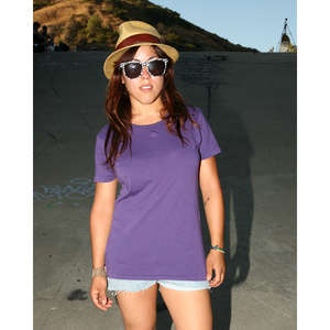 Alternative Women's Basic Crew - Dark/All Iris