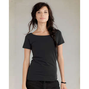 Alternative Women's Organic Scoop Neck - Dark/All Black
