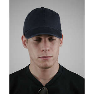 Alternative Basic Chino Twill Cap - Dark/All Blue, Navy