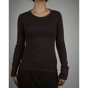 Alternative Women's Long-Sleeve Thermal - Dark/All Black