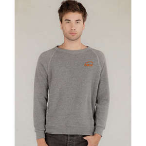 Custom Promotional Alternative Long-Sleeve Basic Fleece Crew - Light/Heather