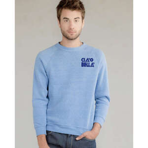 Custom Promotional Alternative Long-Sleeve Basic Fleece Crew - Dark/Colors