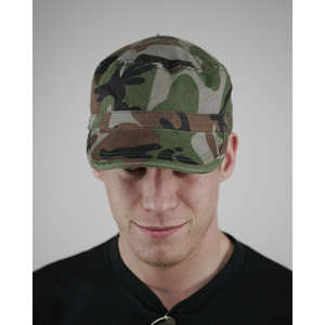 Alternative Fidel Cap - Dark/All Camouflage, Green
