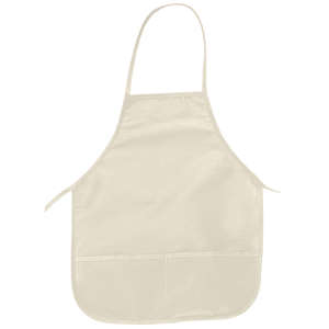 Big Accessories Two-Pocket 24" Apron - Dark/All Natural