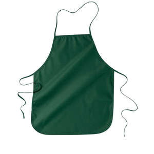Big Accessories 24" Apron without Pockets - Dark/All Green, Forest