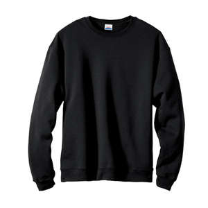 Hanes Premium Cotton Fleece Crew - Dark/Colors Black