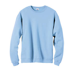 Hanes Premium Cotton Fleece Crew - Dark/Colors Blue, Light