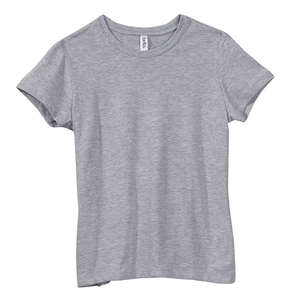Bella Women's Crew Neck Jersey T-Shirt - Dark/Colors Gray, Heathered Athletic