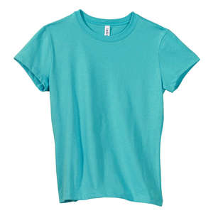 Bella Women's Crew Neck Jersey T-Shirt - Dark/Colors Teal