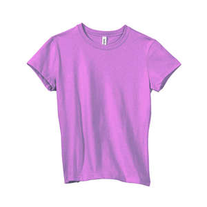 Bella Women's Crew Neck Jersey T-Shirt - Dark/Colors Violet