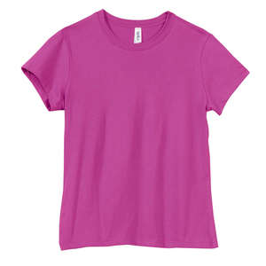 Bella Women's Crew Neck Jersey T-Shirt - Dark/Colors Berry