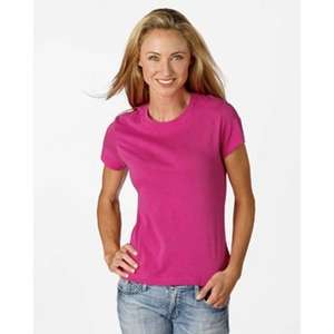 Custom Promotional Bella Women's Crew Neck Jersey T-Shirt - Dark/Colors