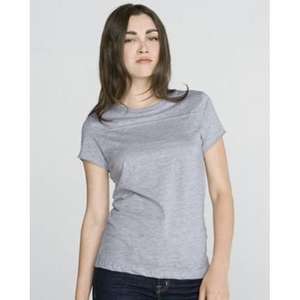 Custom Promotional Bella Women's Danielle Jersey Yoke T-Shirt - Dark/Colors