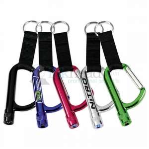 Custom Promotional Metal Carabiner Flashlight