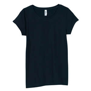 Bella Women's Marcelle Sheer Jersey Longer-Length T-Shirt - Dark/Colors Blue, Midnight