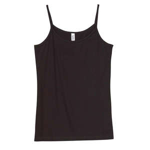 Bella Women's Louise Sheer Jersey Longer-Length Tank - Dark/Colors Chocolate