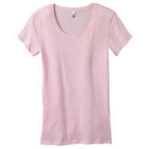Bella Women's Camille Tissue Jersey T-Shirt - Dark/All Pink, Soft