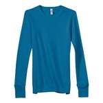 Custom Promotional Products - Bella Women's Irene Long-Sleeve Thermal T-Shirt - Dark/All