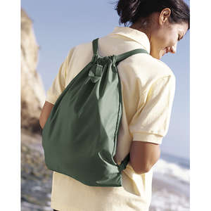 BAGedge Nylon Cinch Sack - Dark/All Green, Forest