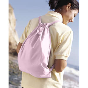 BAGedge Nylon Cinch Sack - Dark/All Pink