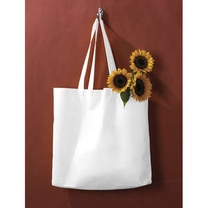 BAGedge Non-Woven Promo Tote - Dark/All White