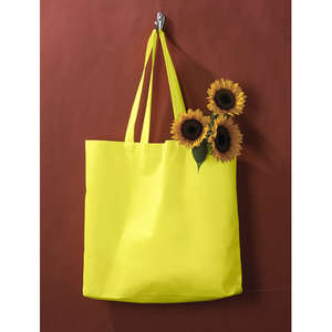 BAGedge Non-Woven Promo Tote - Dark/All Yellow