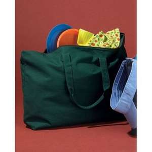 BAGedge Canvas Zippered Book Tote - Dark/All