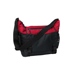 BAGedge Bike Messenger Bag - Dark/All Black/Red