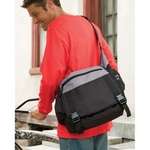 Customized Messenger & Saddle Bags - BAGedge Bike Messenger Bag - Dark/All