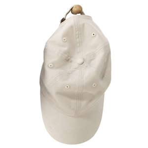 Big Accessories 6-Panel Brushed Twill Unstructured Cap - Dark/All Stone