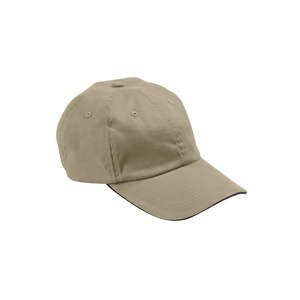 Big Accessories 6-Panel Unstructured Sandwich Cap - Dark/All Stone/Black