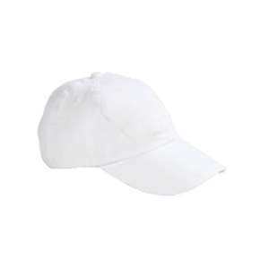 Big Accessories 5-Panel Brushed Twill Unstructured Cap - Dark/All White