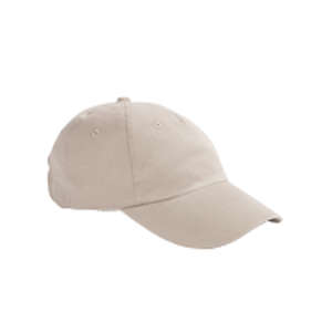 Big Accessories 5-Panel Brushed Twill Unstructured Cap - Dark/All Stone