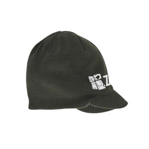 Custom Promotional Big Accessories Knit Cap with Bill - Dark/All