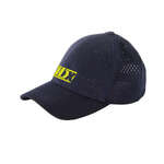 Logo Performance Caps - Big Accessories 6-Panel Structured Mesh Baseball Cap - Dark/All