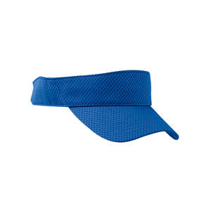 Big Accessories Mesh Sport Visor - Dark/All Blue, Royal