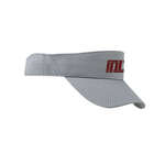 Imprinted Visors - Big Accessories Mesh Sport Visor - Dark/All