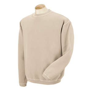 Comfort Colors Garment-Dyed Fleece Crew - Dark/All Sandstone