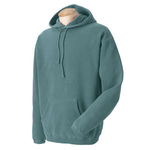 Comfort Colors Garment-Dyed Pullover Hoodie - Dark/All Green, Willow