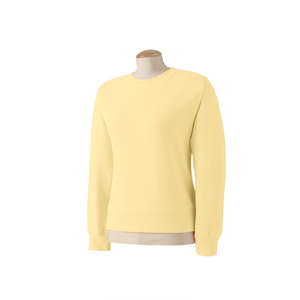 Comfort Colors Women's Garment-Dyed Wide-Band Fleece Crew - Dark/All Butter