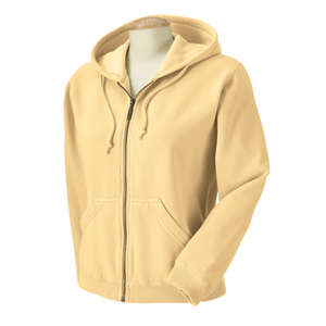 Comfort Colors Women's Garment-Dyed Full-Zip Hoodie - Dark/All Butter