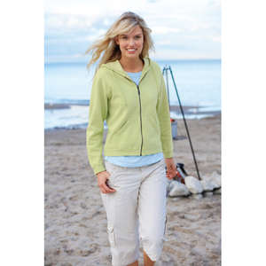 Custom Promotional Comfort Colors Women's Garment-Dyed Full-Zip Hoodie - Dark/All