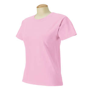 Comfort Colors Women's Ringspun Garment-Dyed T-Shirt - Dark/All Pink, Blossom