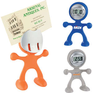 Custom Promotional Flex Man Digital Clock