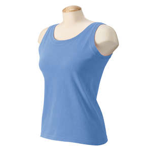 Comfort Colors Women's 5.4 oz. Ringspun Garment-Dyed Tank - Dark/All Blue, Flo